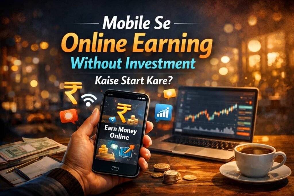 Online Earning Without Investment Mobile Se