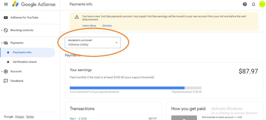 AdSense FEMA compliance