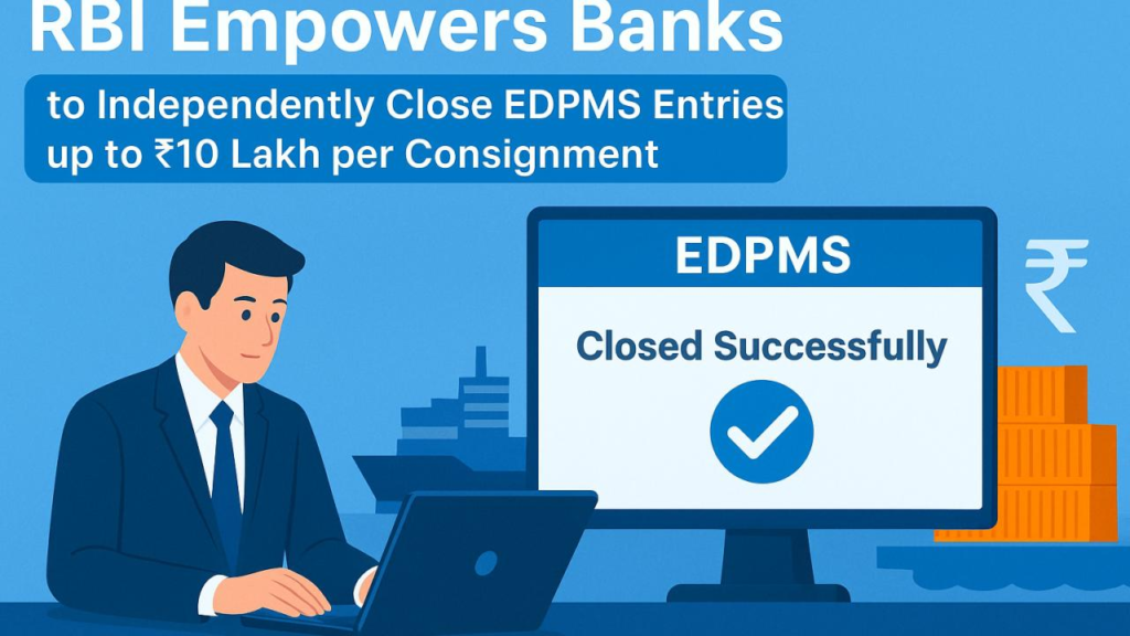 EDPMS 10 lakh rule